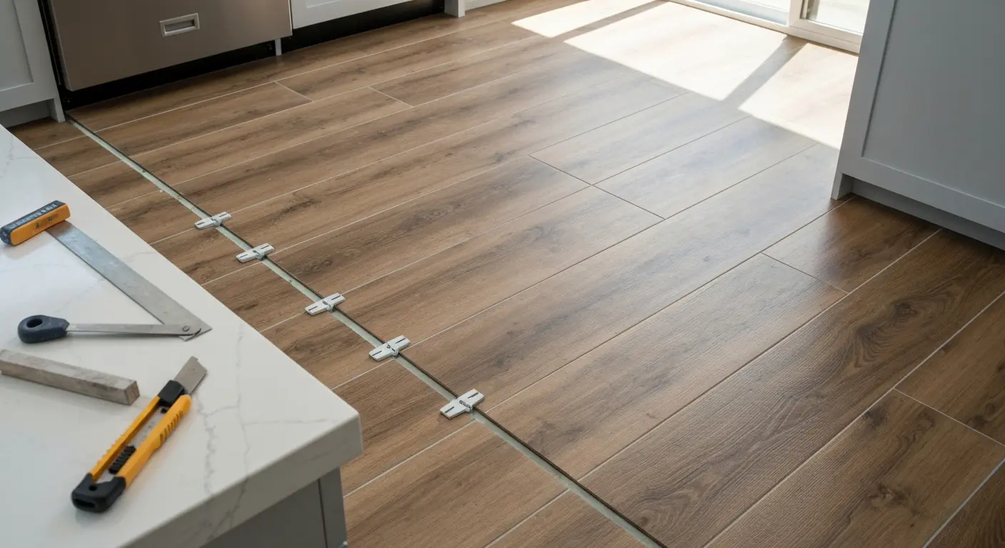 Vinyl flooring installation