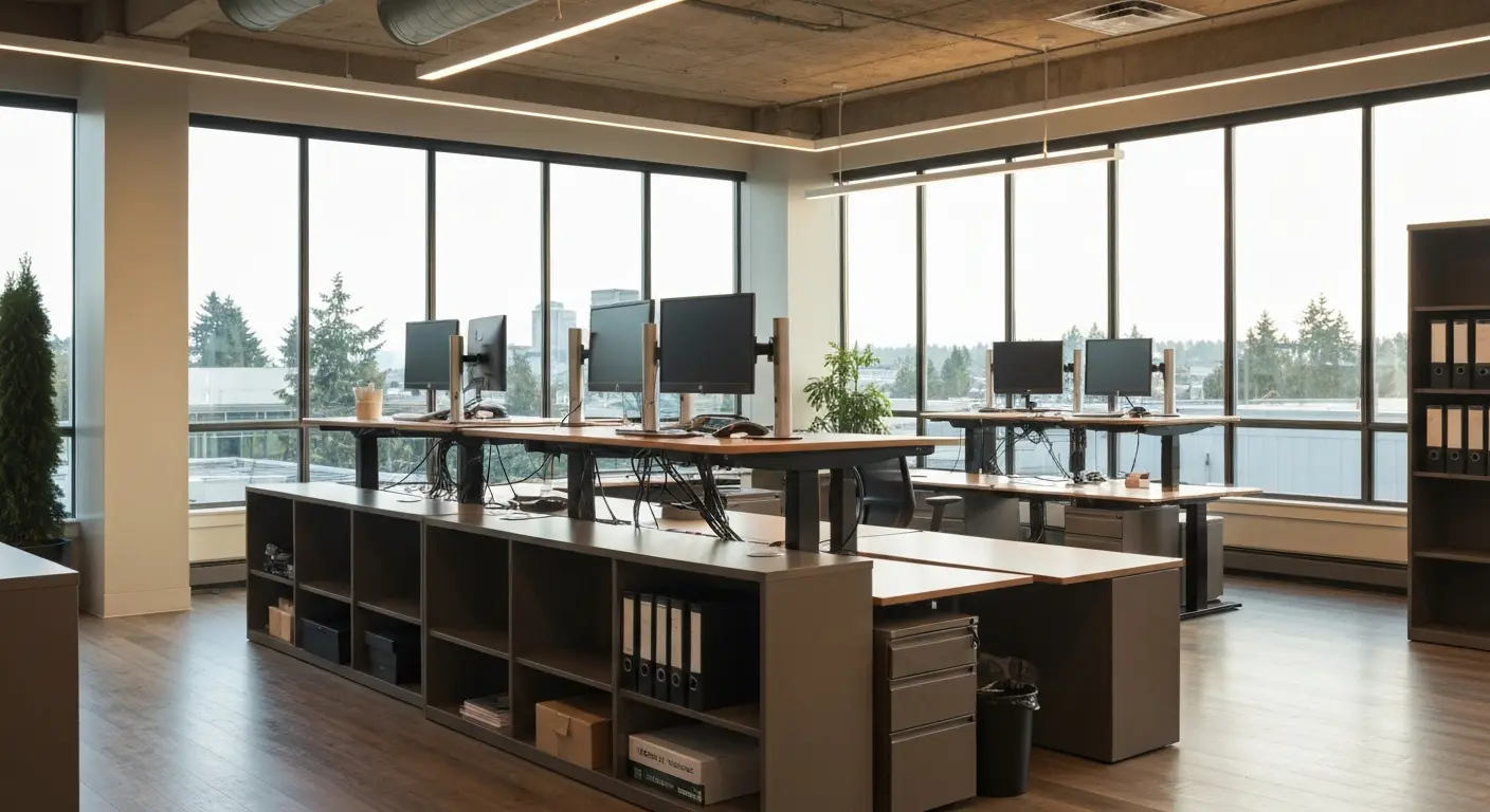 Commercial office move in Bellevue
