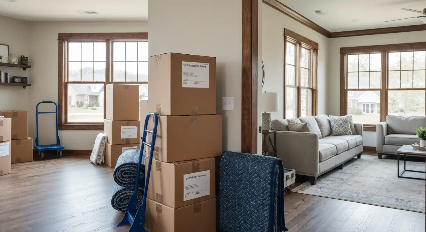 Residential moving in Hermitage