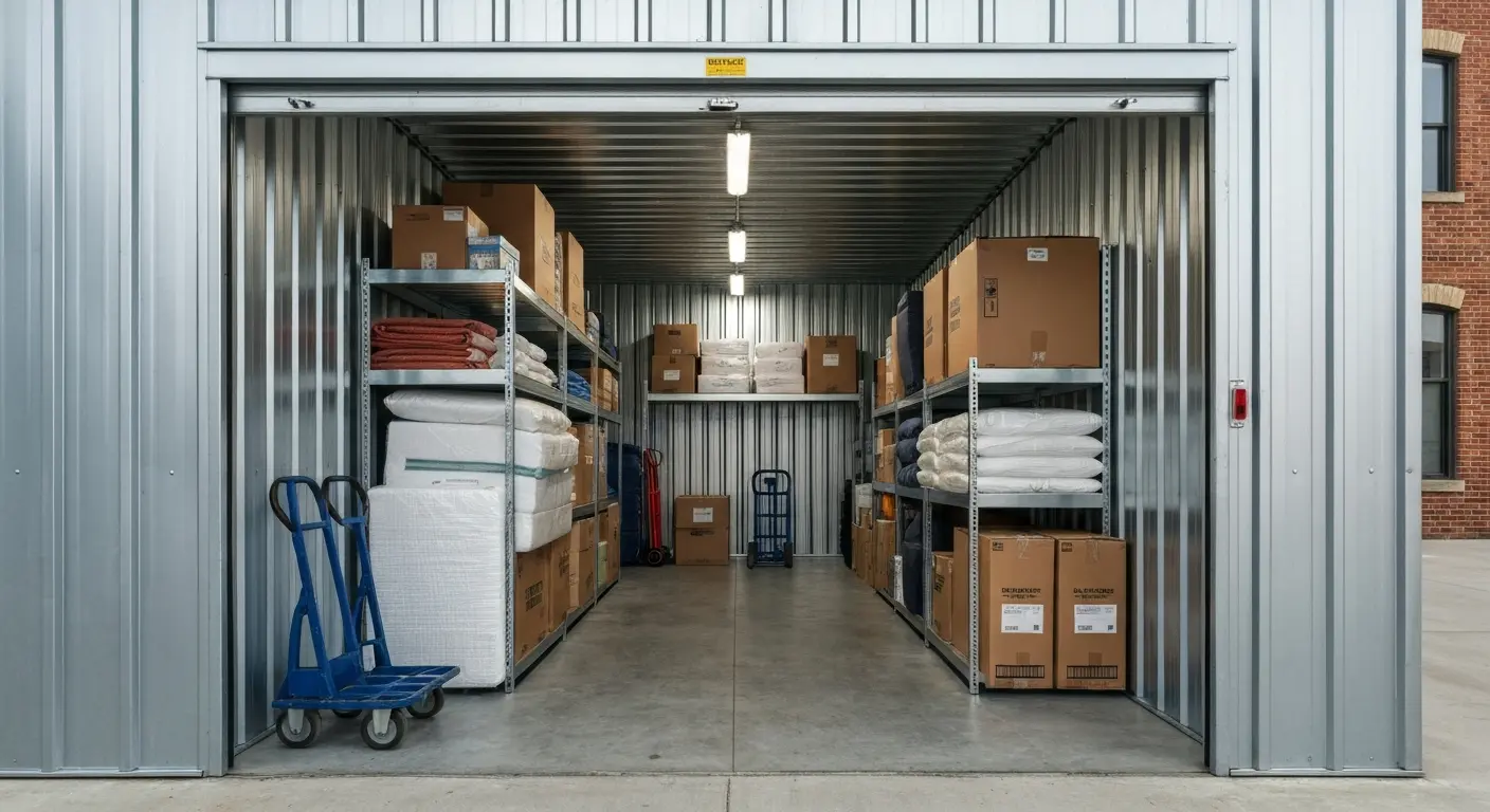 Storage unit loading