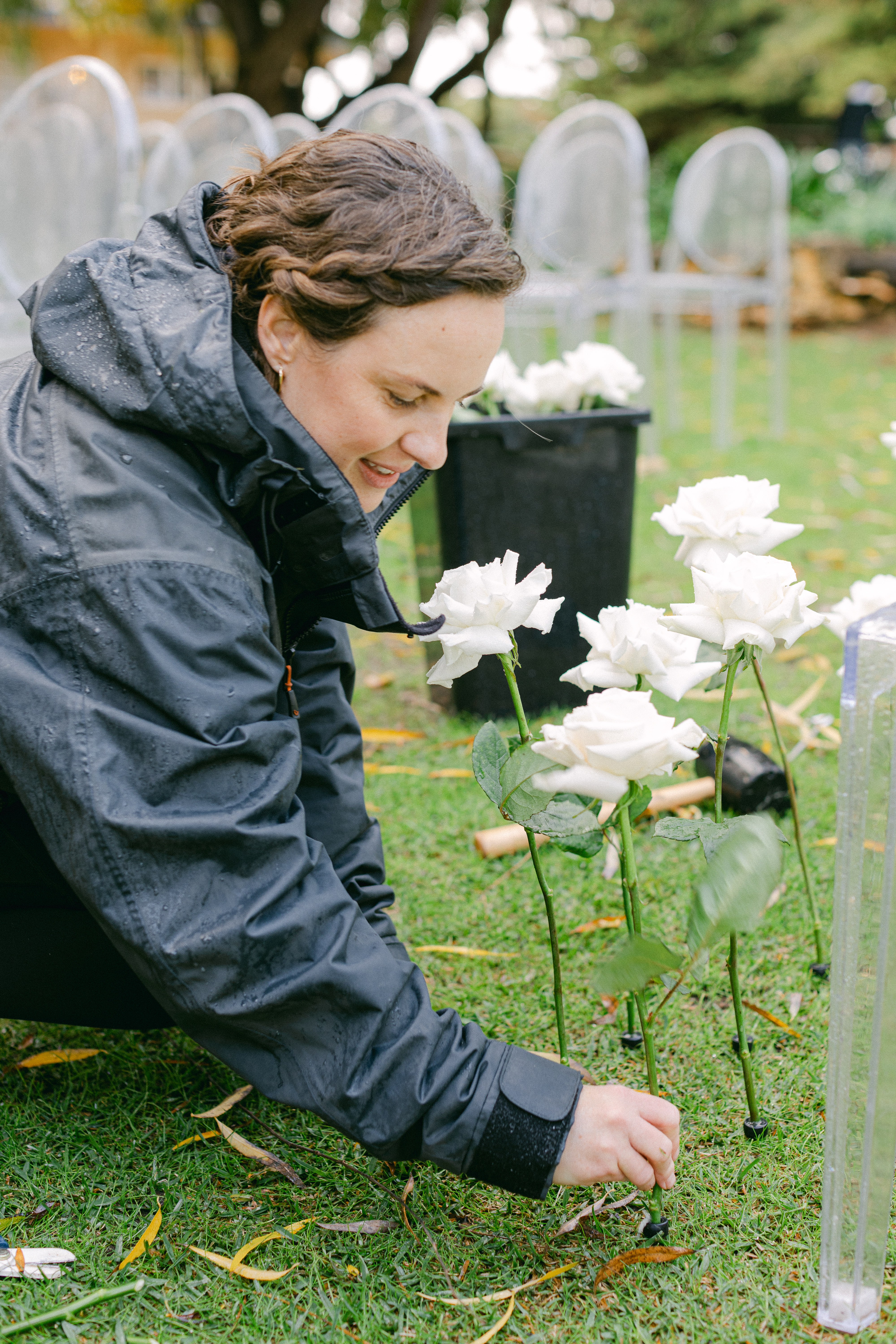 Eco conscious floral mechanics