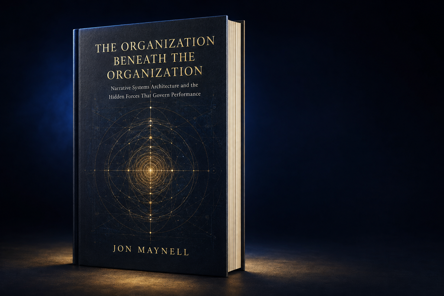 The Organization Beneath the Organization by Jon Maynell — forthcoming hardcover book