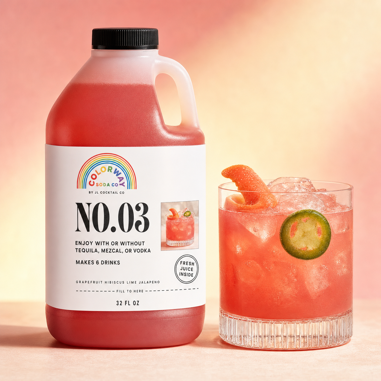 Colorway NO. 03 (Spicy Paloma) bottle