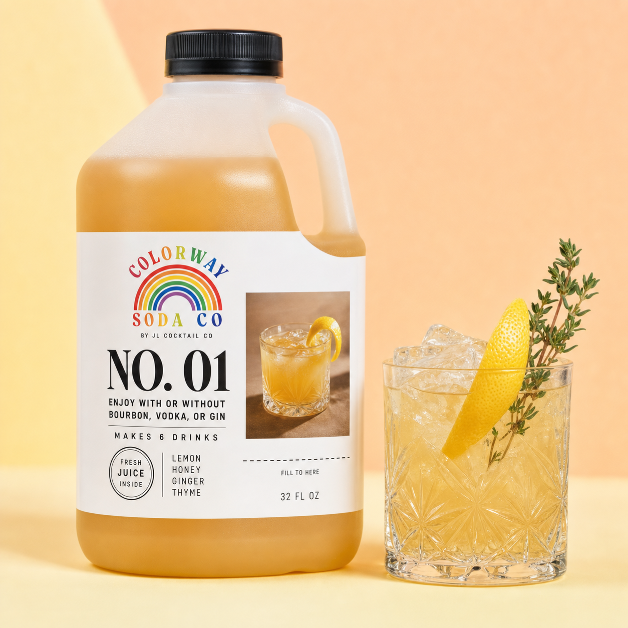 Colorway NO. 01 (Bee's Knees) bottle
