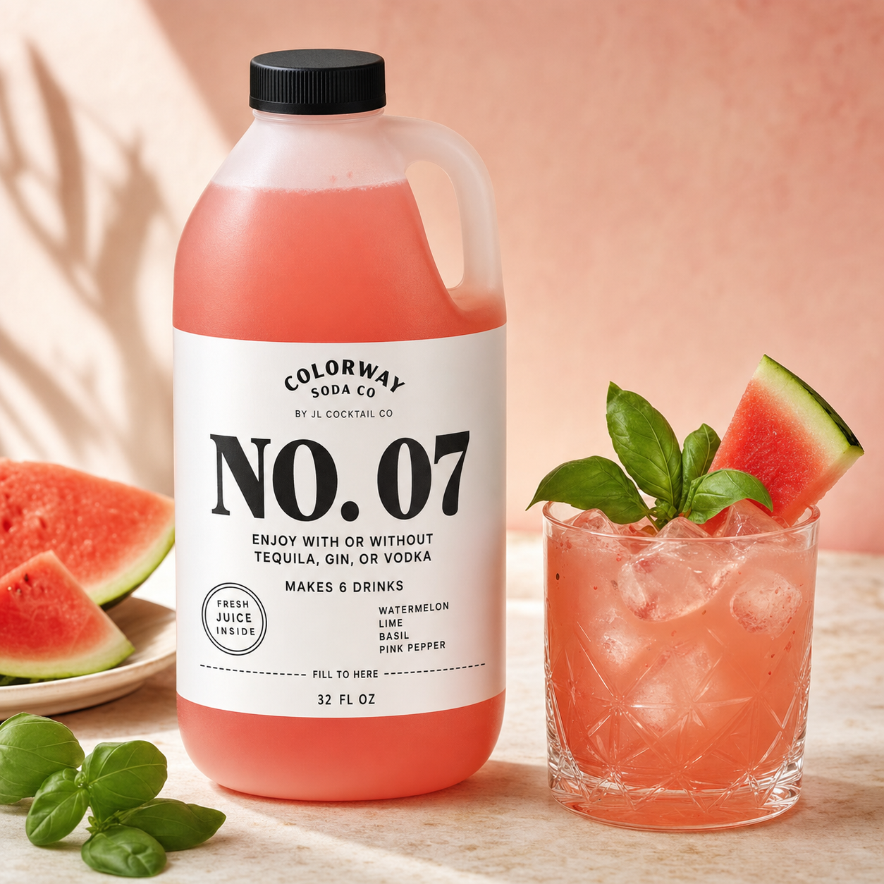 Colorway NO. 07 (Watermelon Margarita) bottle