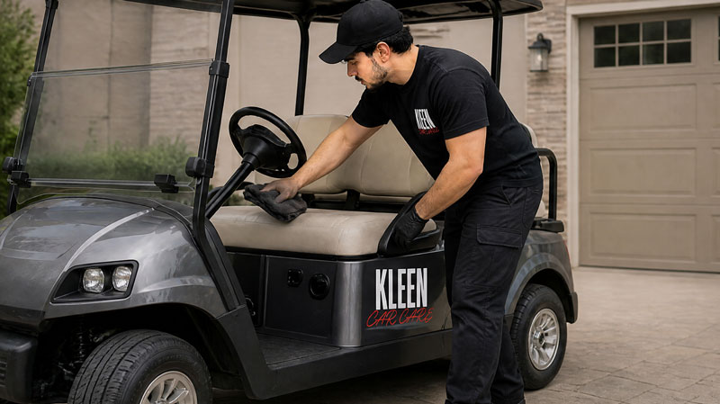 Golf Cart Detailing