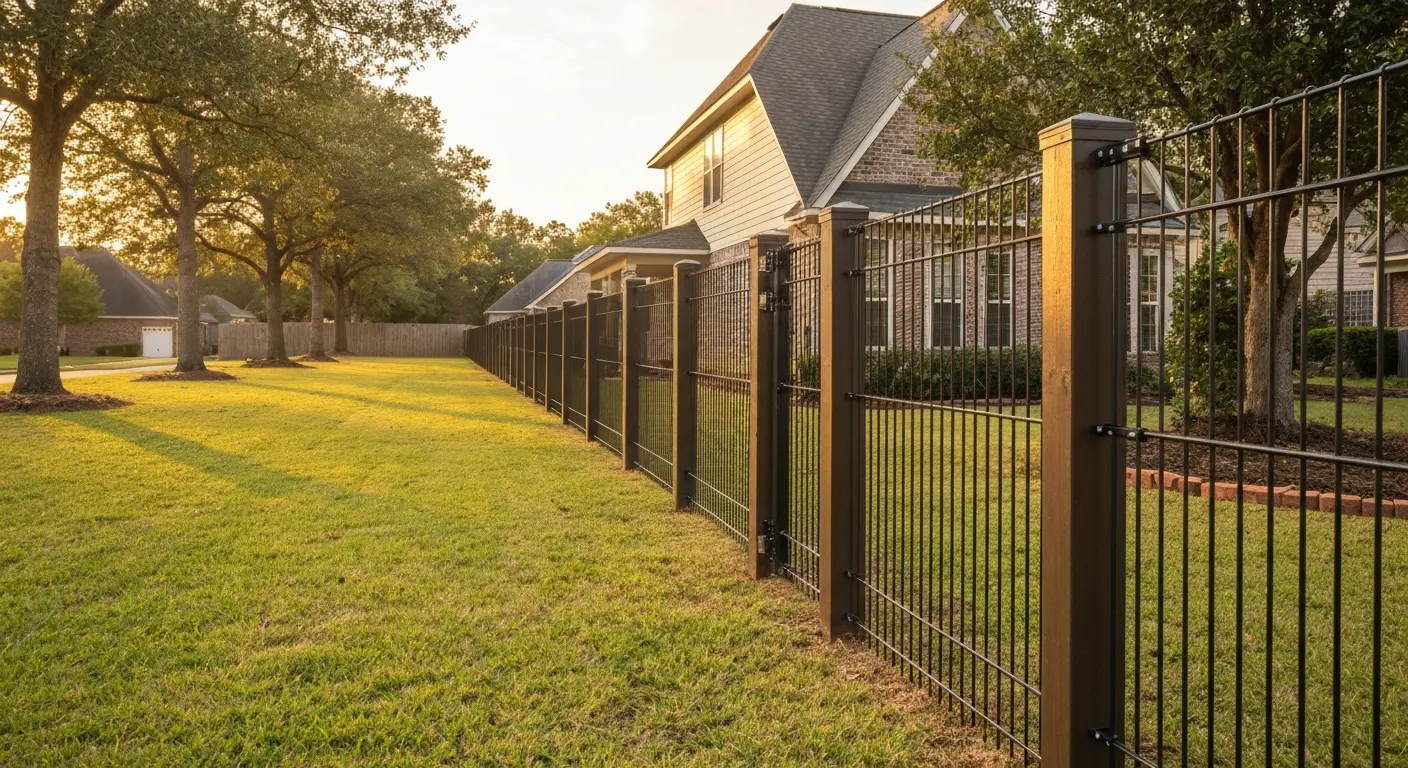 Pet containment fencing