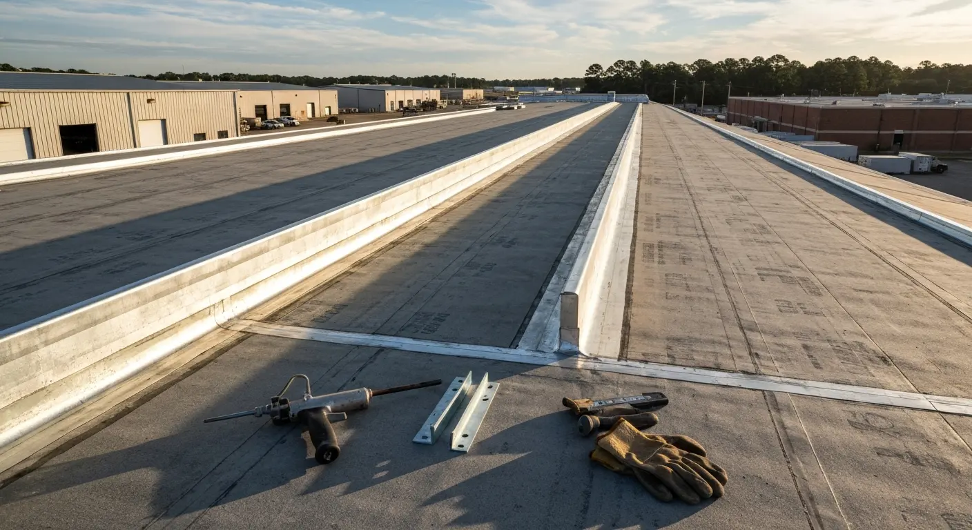 Commercial roof maintenance