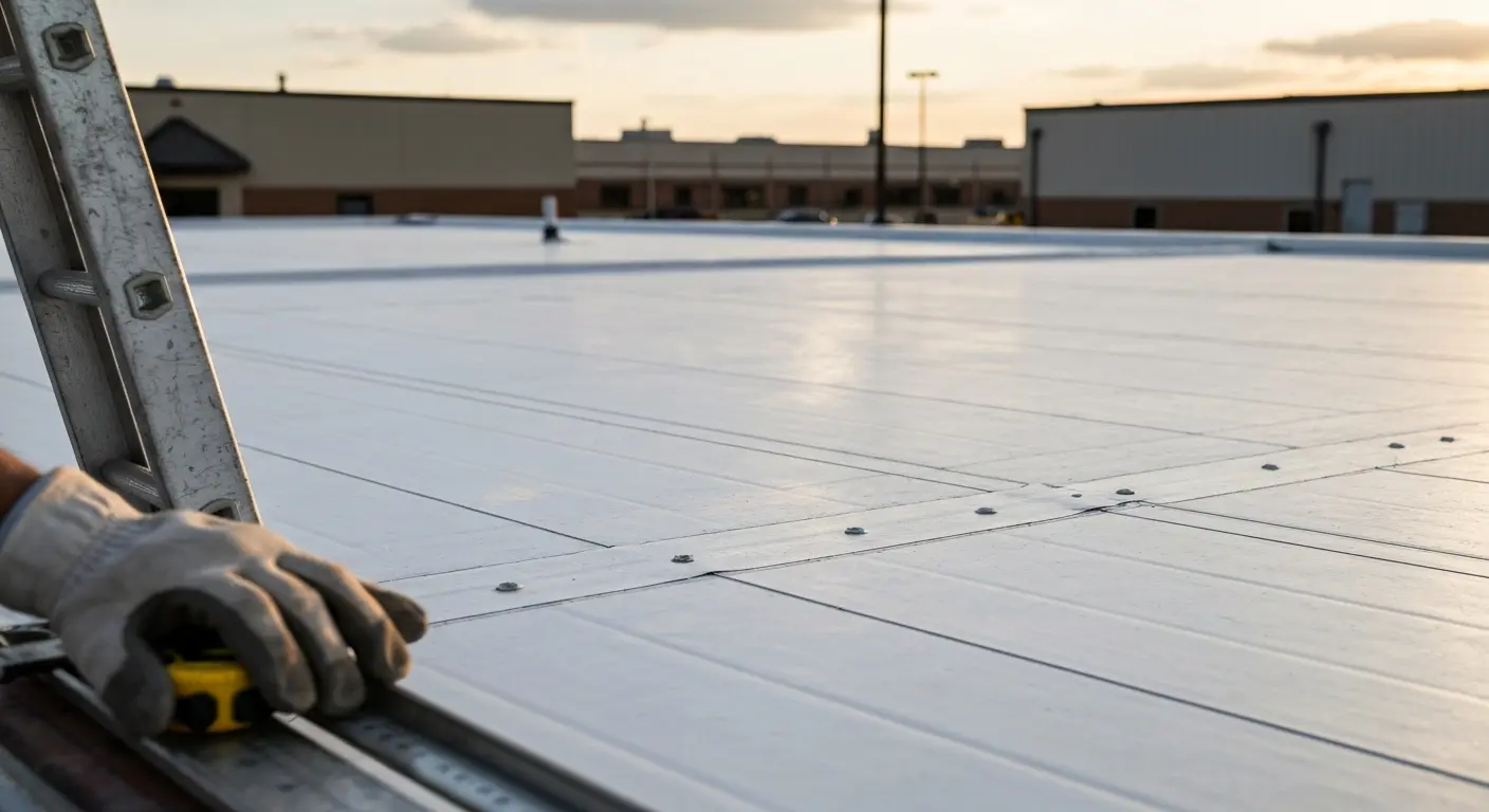 Commercial roof maintenance