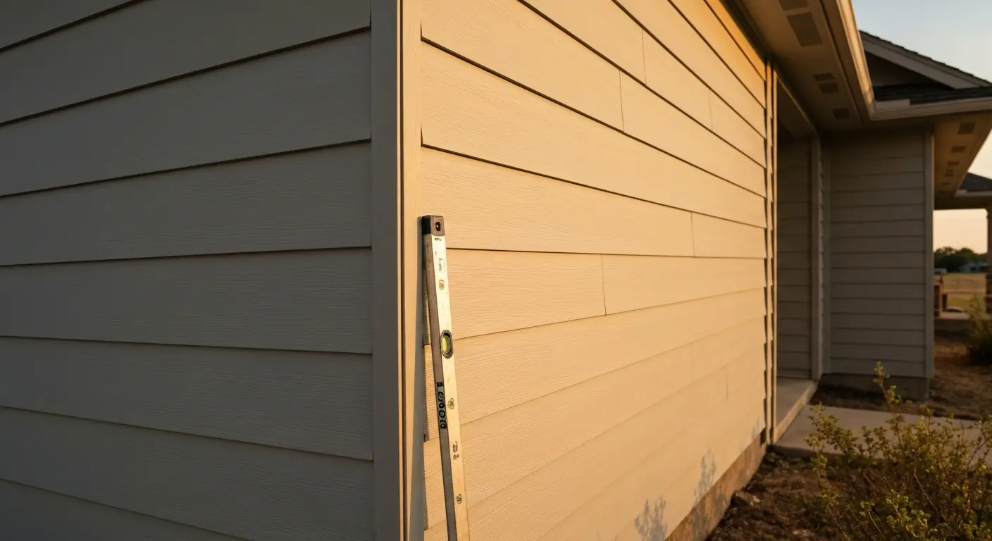 Siding installation in Blanchard
