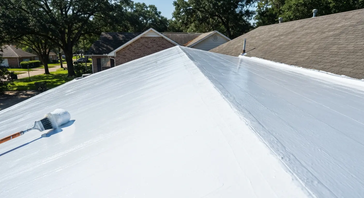 Acrylic roof coating