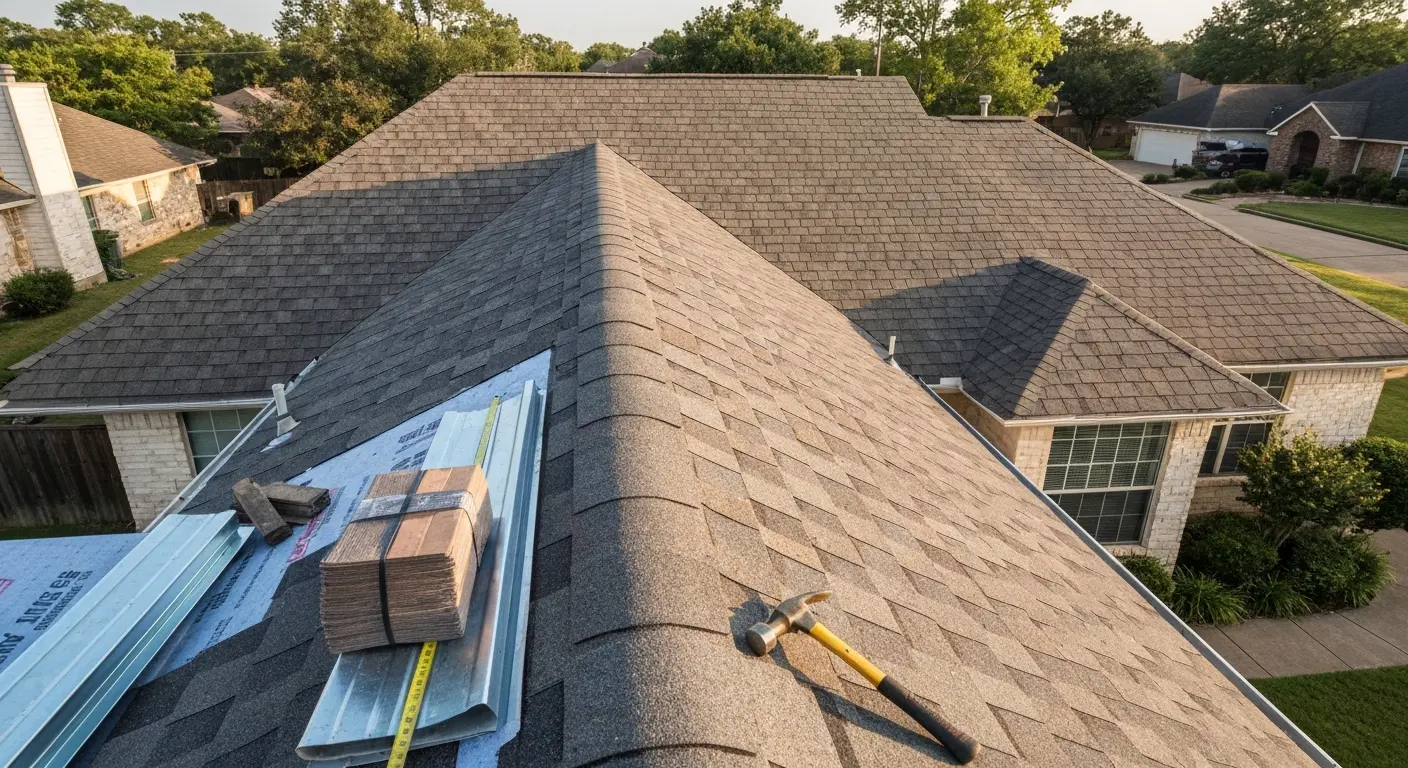 Residential roof project