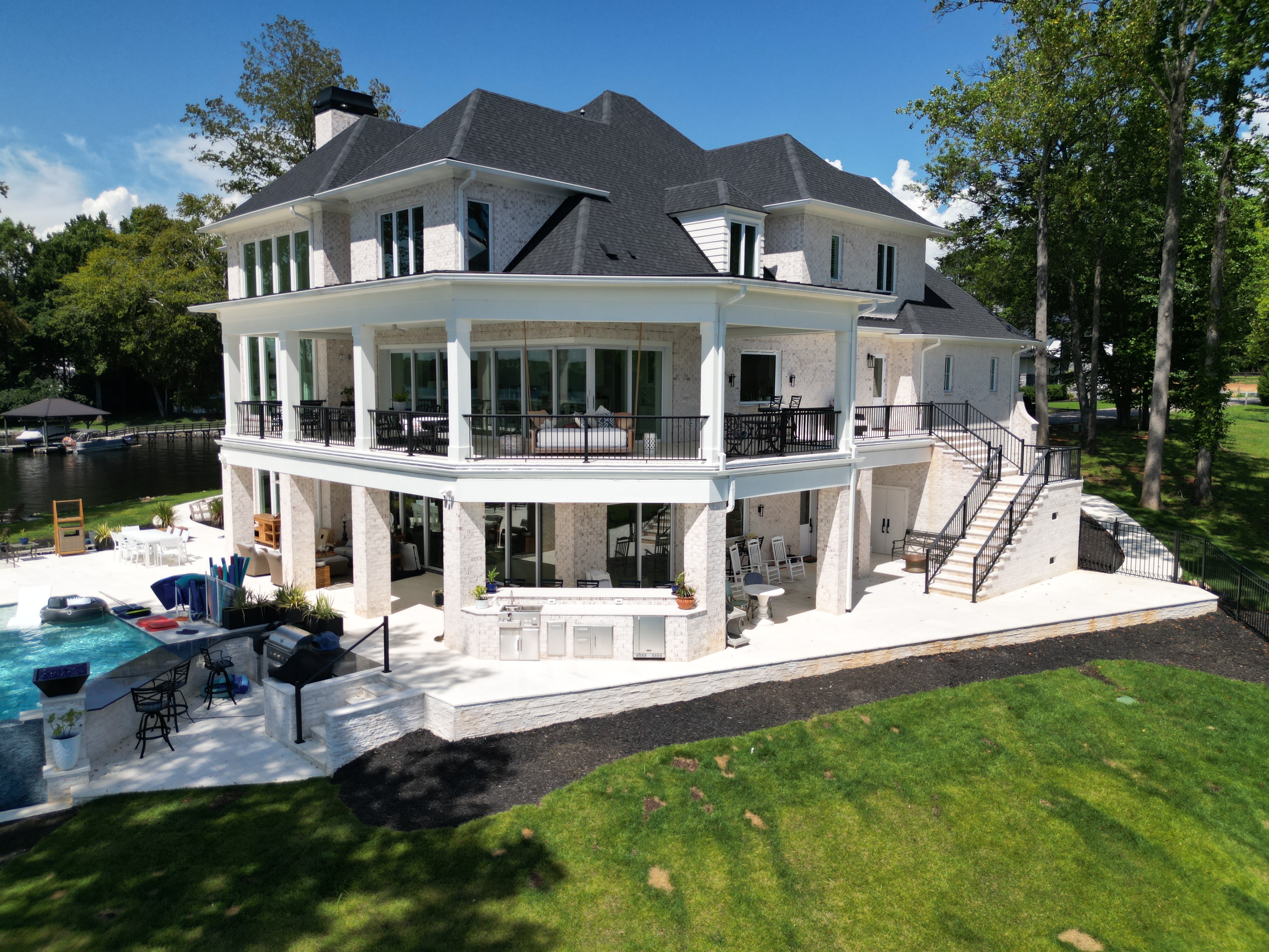 Higher Ground Outdoor Living project — Lake Norman NC