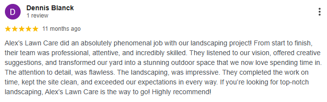 Review from Dennis Blanck