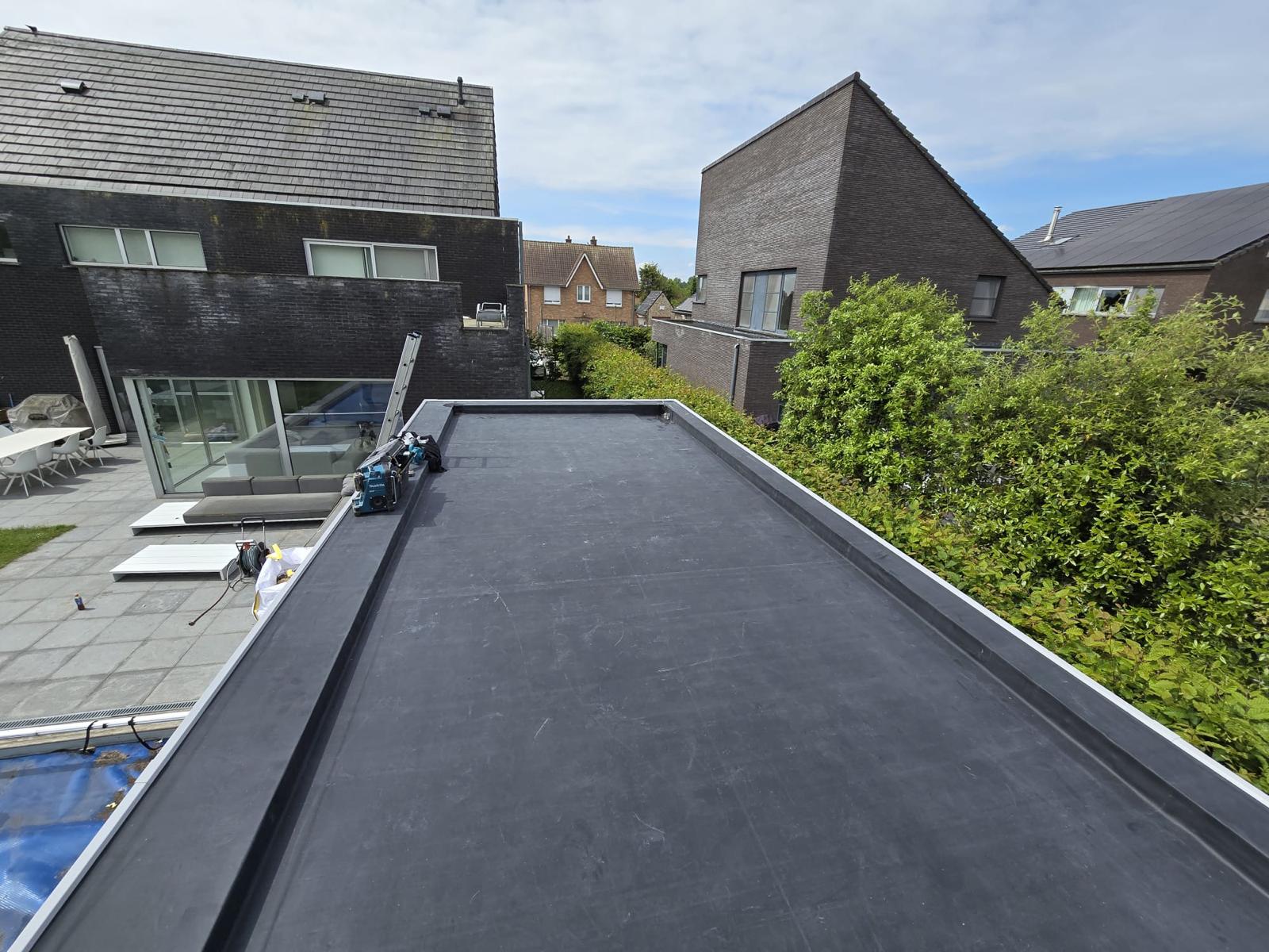 Plat dak EPDM