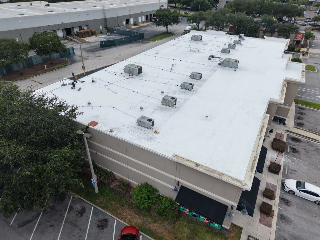 Roof before upgrade