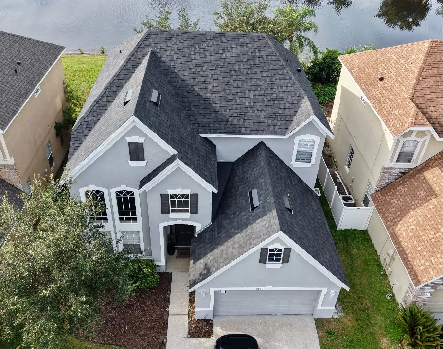 Roof before replacement