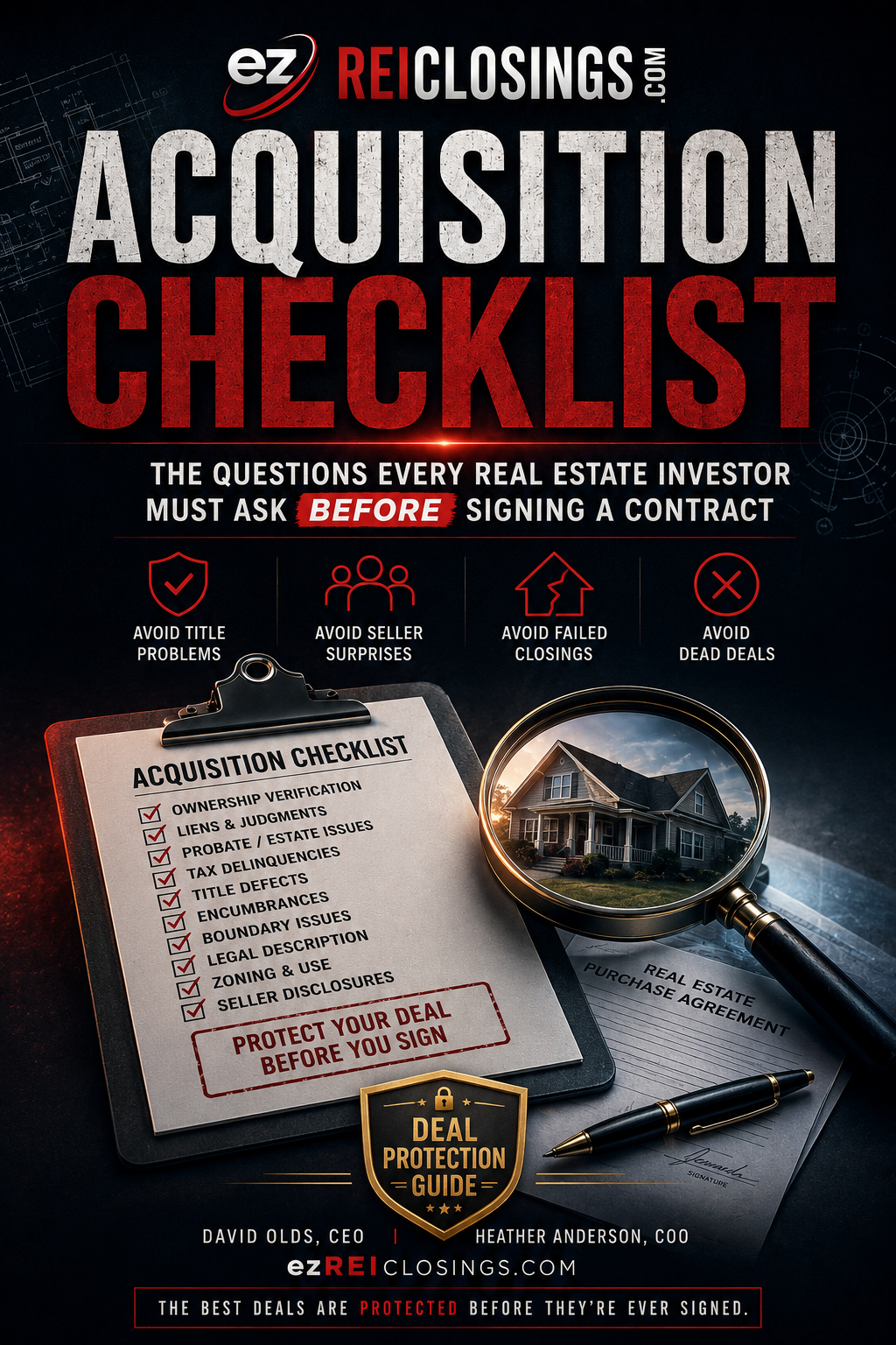 Acquisition Checklist