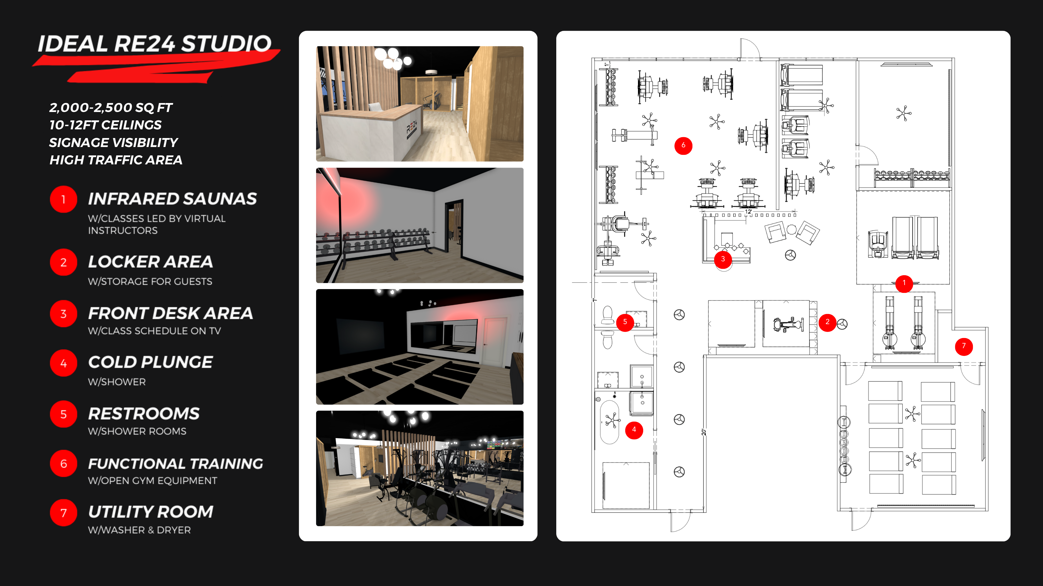 RE24 Studio Layout