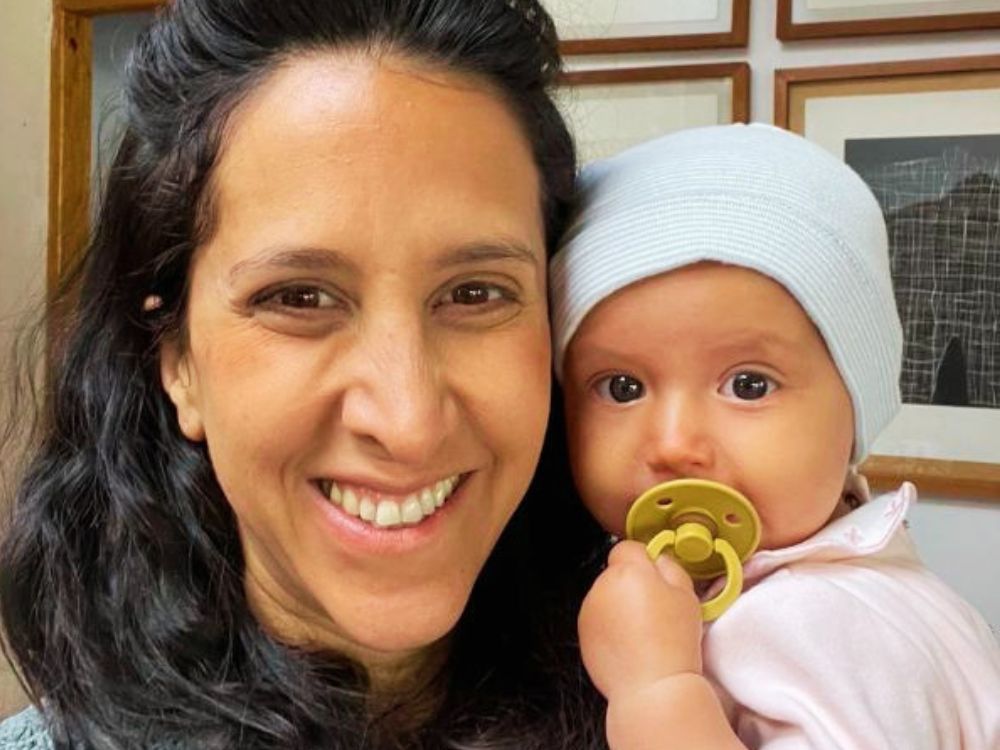 Ruchi en sesión de mentoría
