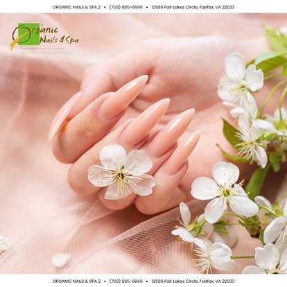 Nail work by Organic Nails & Spa in Fair Lakes, Fairfax VA, photo 6