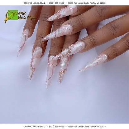 Nail work by Organic Nails & Spa in Fair Lakes, Fairfax VA, photo 9