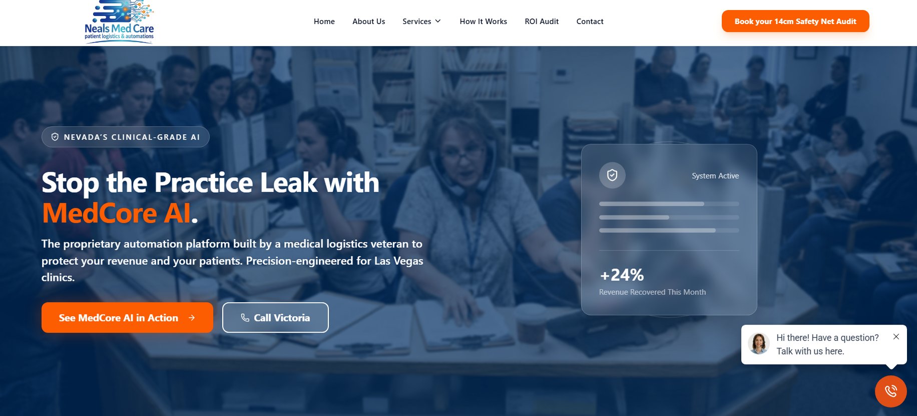 nealsmedcare.com live website preview