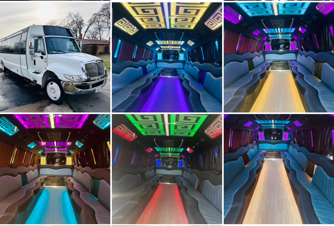 Party bus concert Chicago Chicagoland