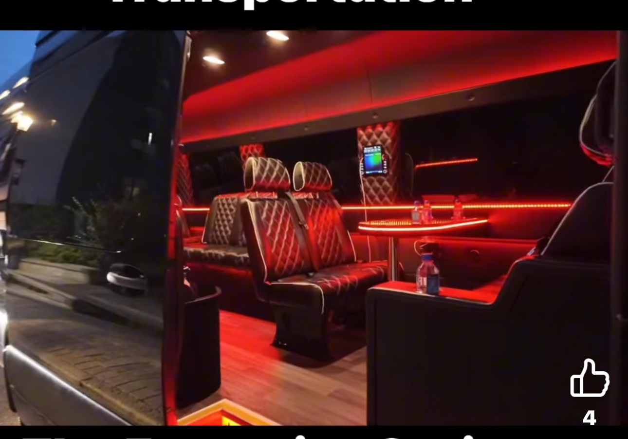 Sprinter Party Van wedding Chicago