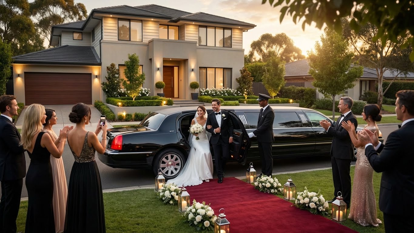 Stretch limousine wedding Chicago
