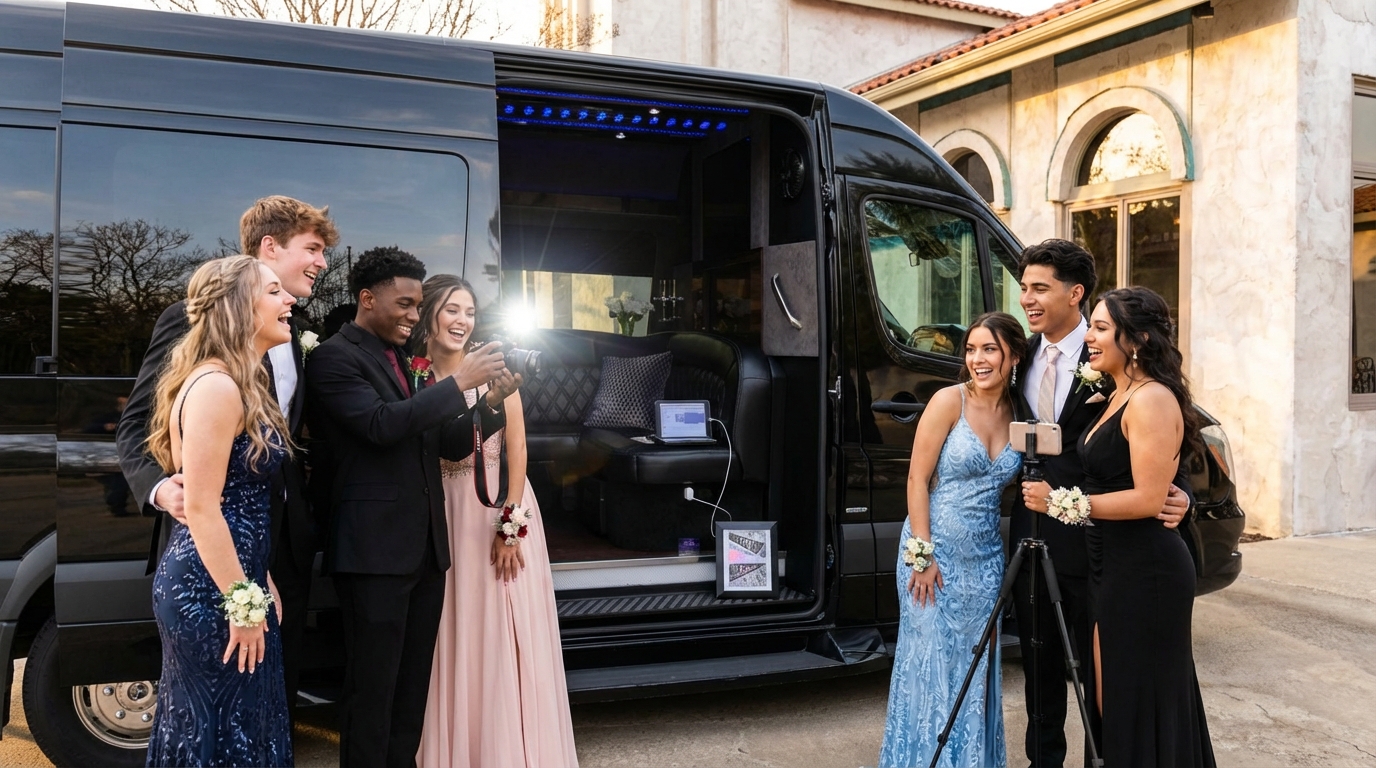 Sprinter Party Van prom Chicagoland