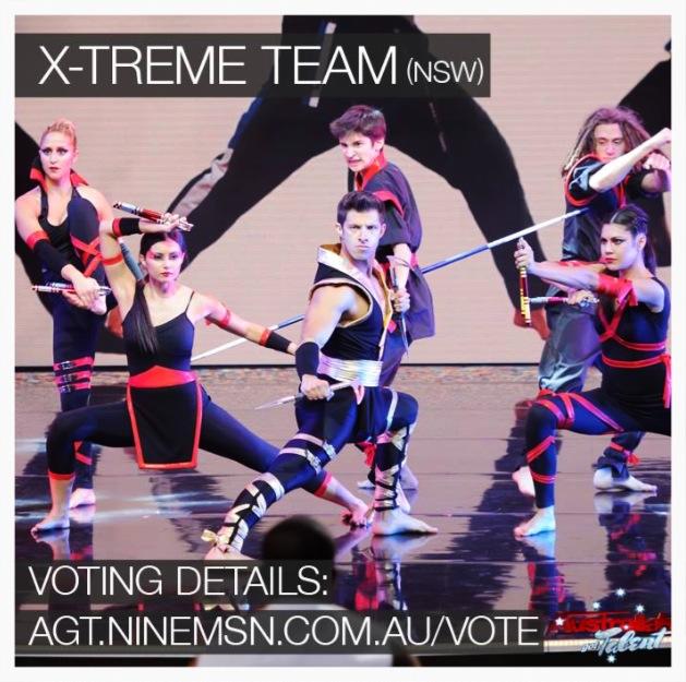 Xtreme Team on Australia's Got Talent