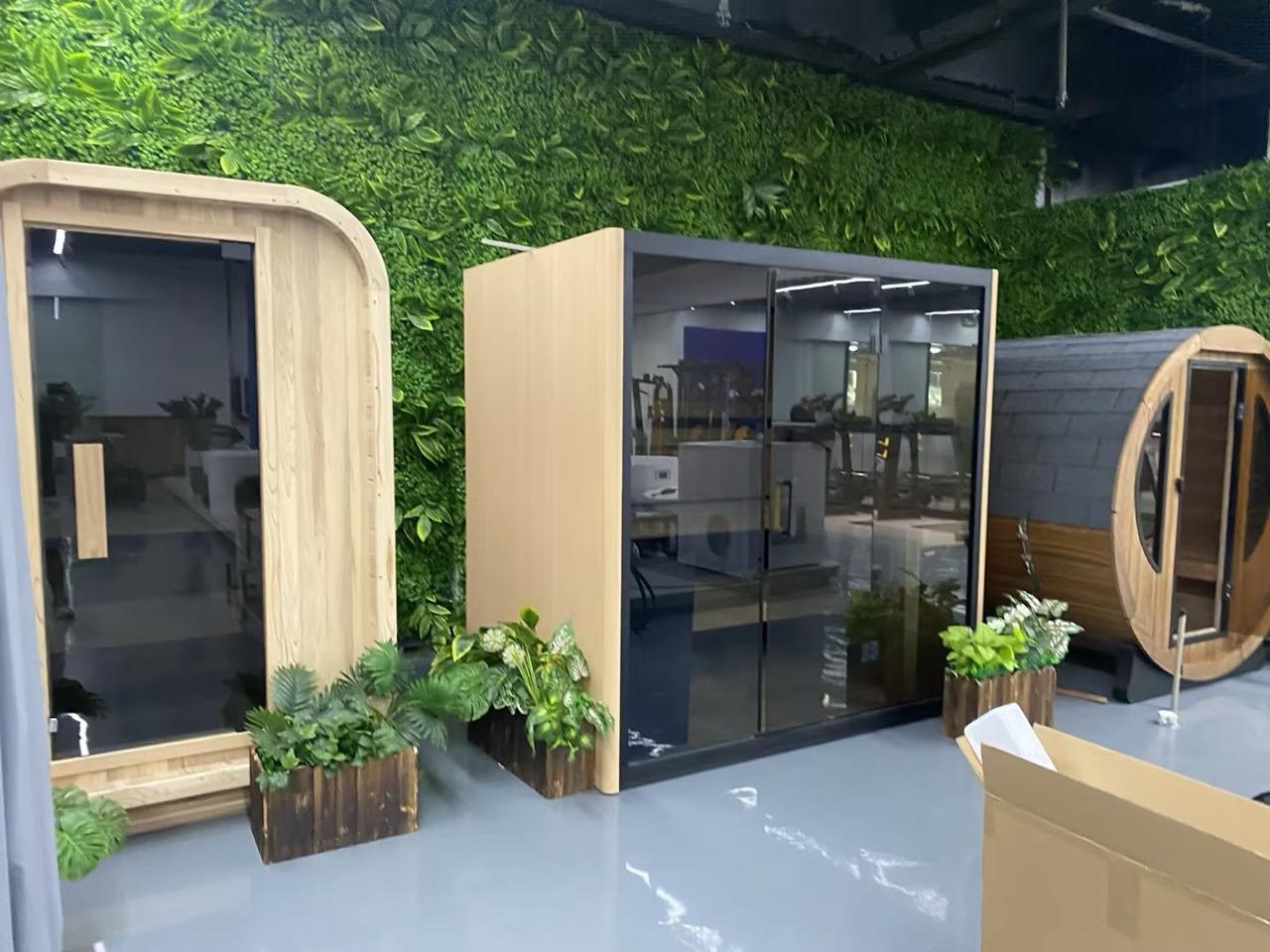 Saunas del material aprobado de Thermo Contrast