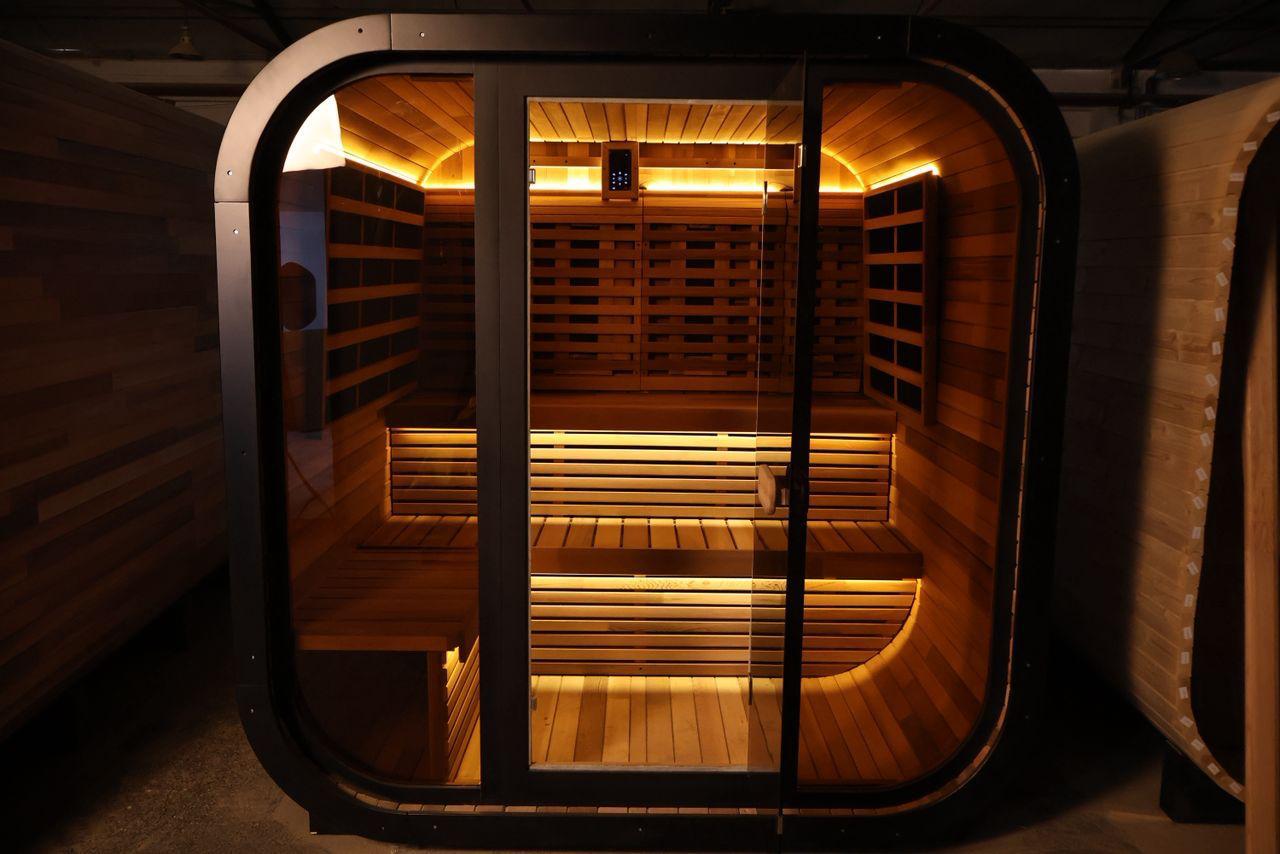Sauna del portafolio aprobado Thermo Contrast Smart Health