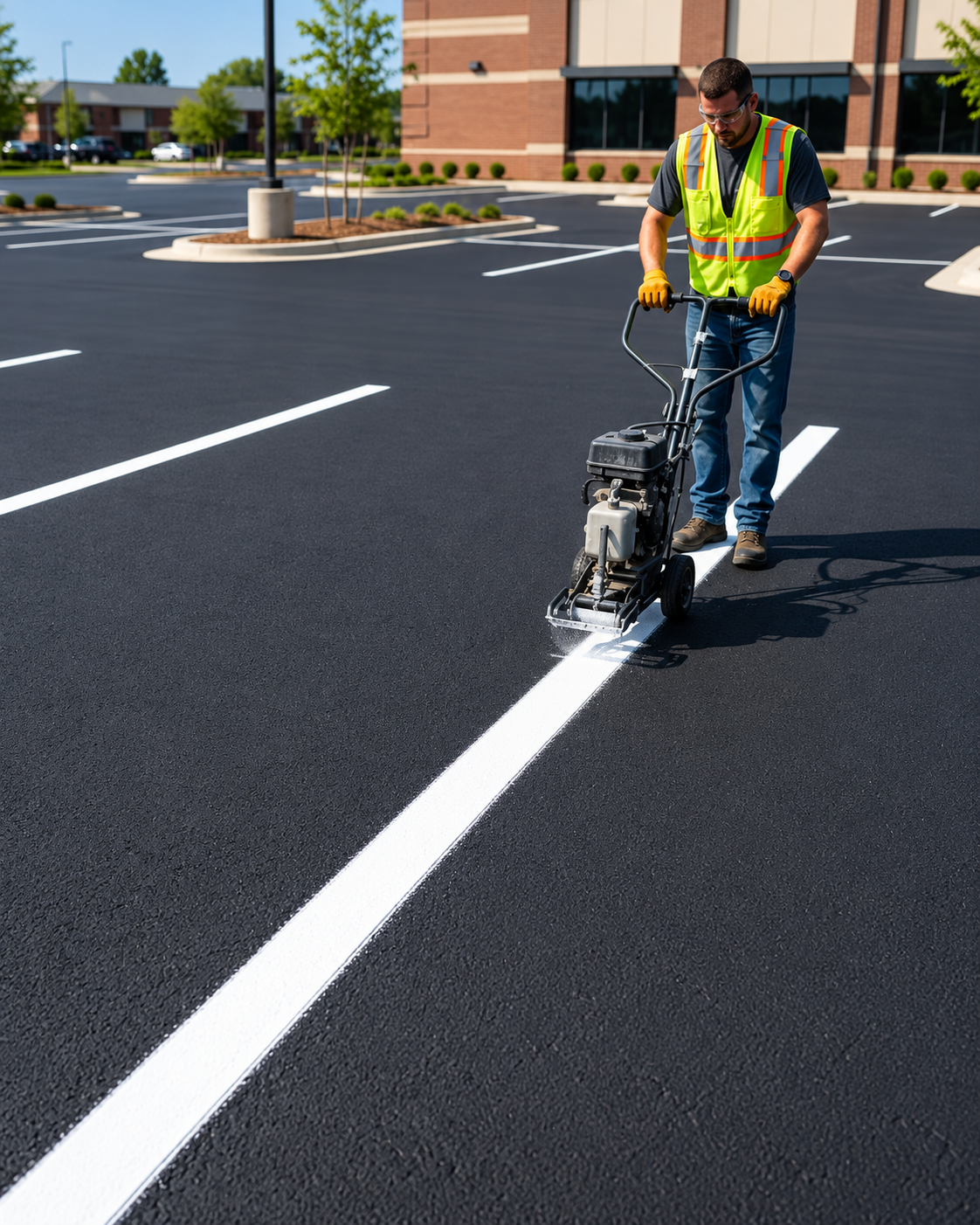 Evansville Asphalt Striping