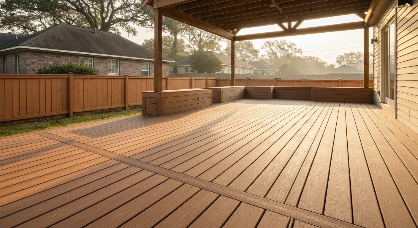 Custom deck in Gentilly