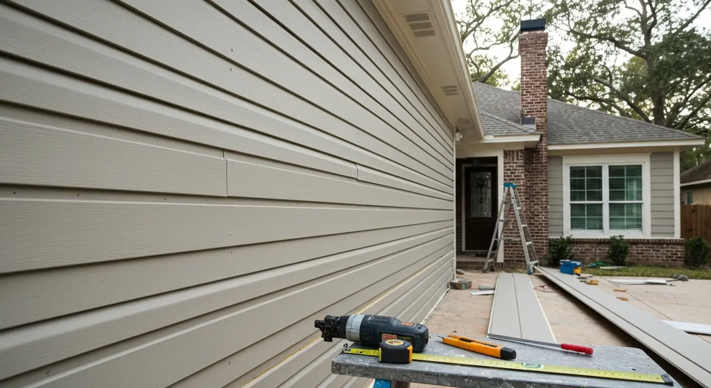 Siding and exterior repair work