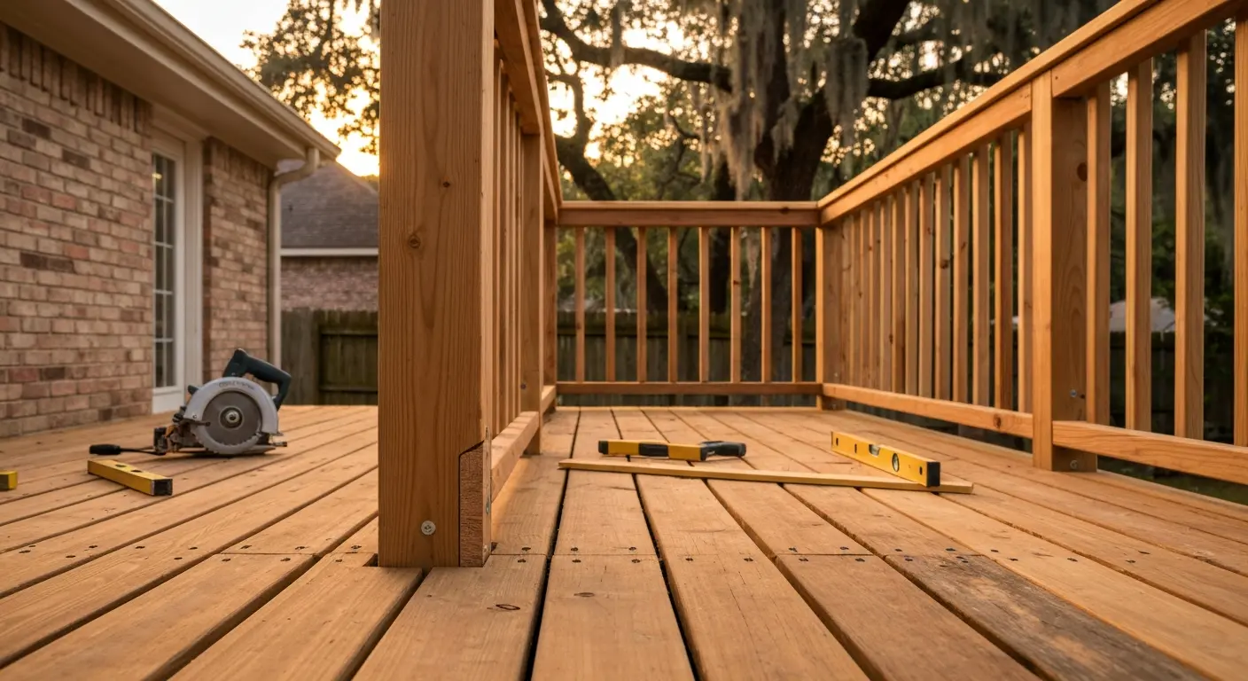 Deck repair and restoration