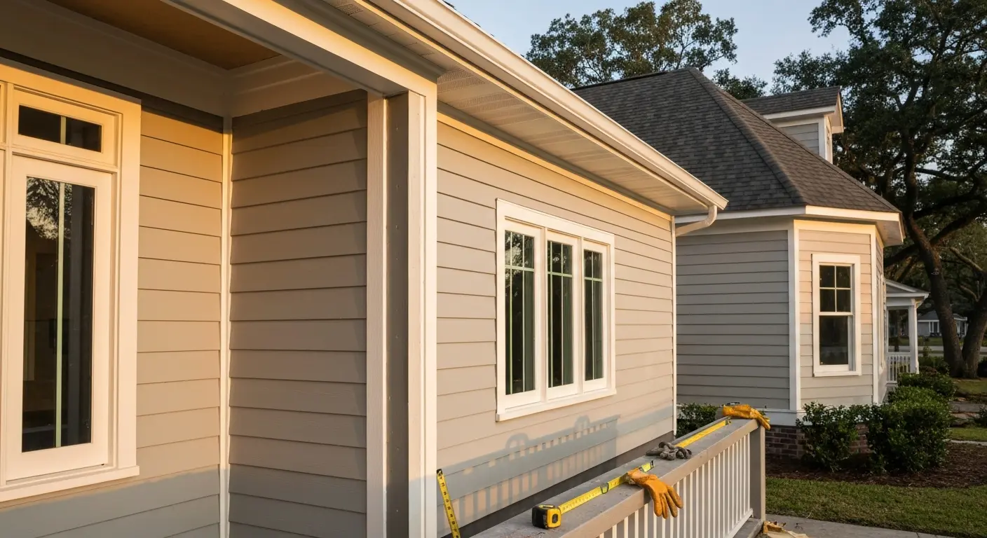 Full siding replacement