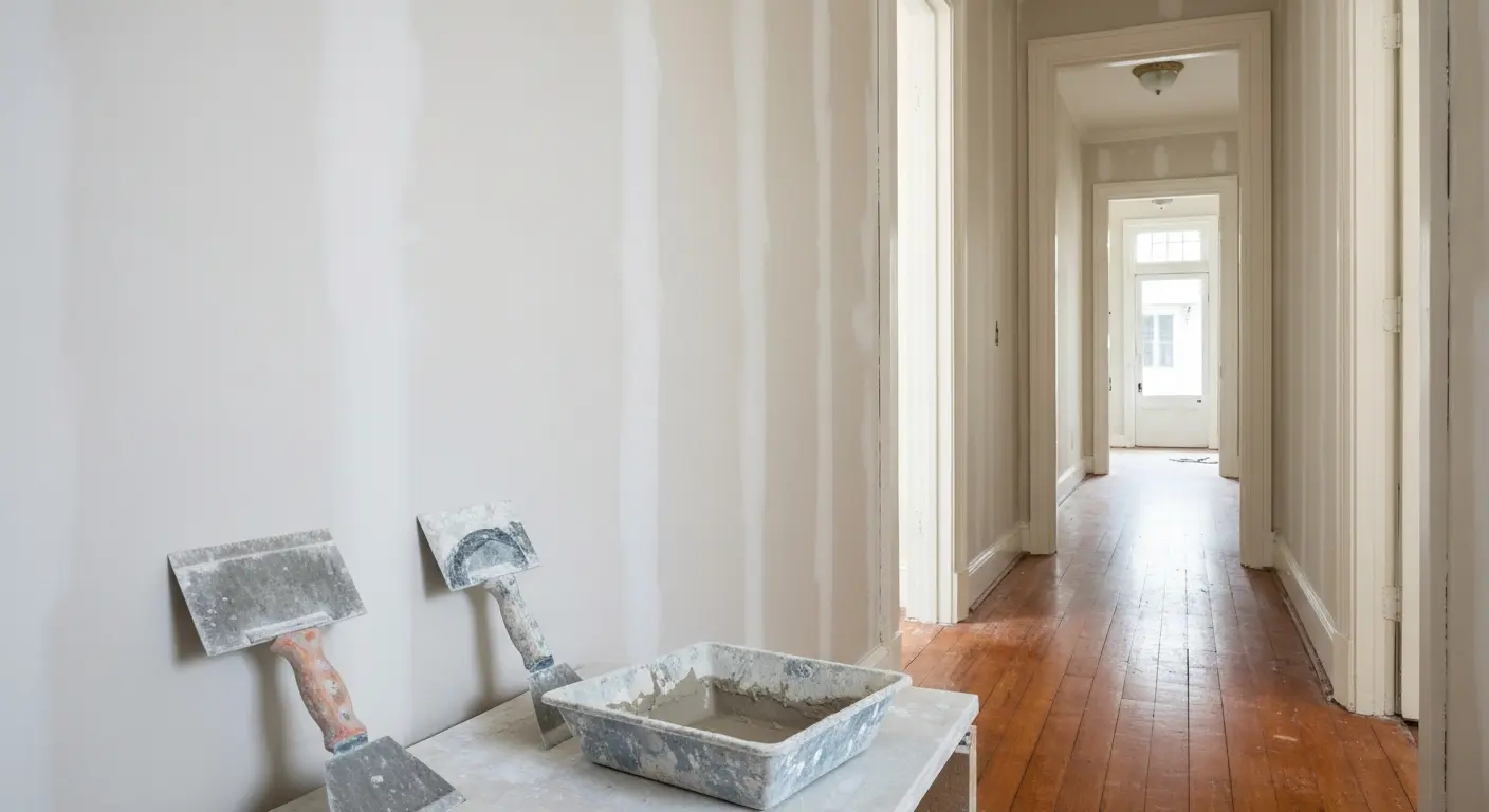 Drywall repair and finishing