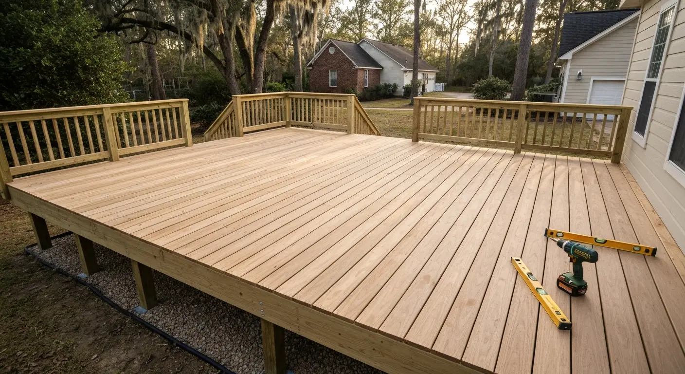 Standard deck construction