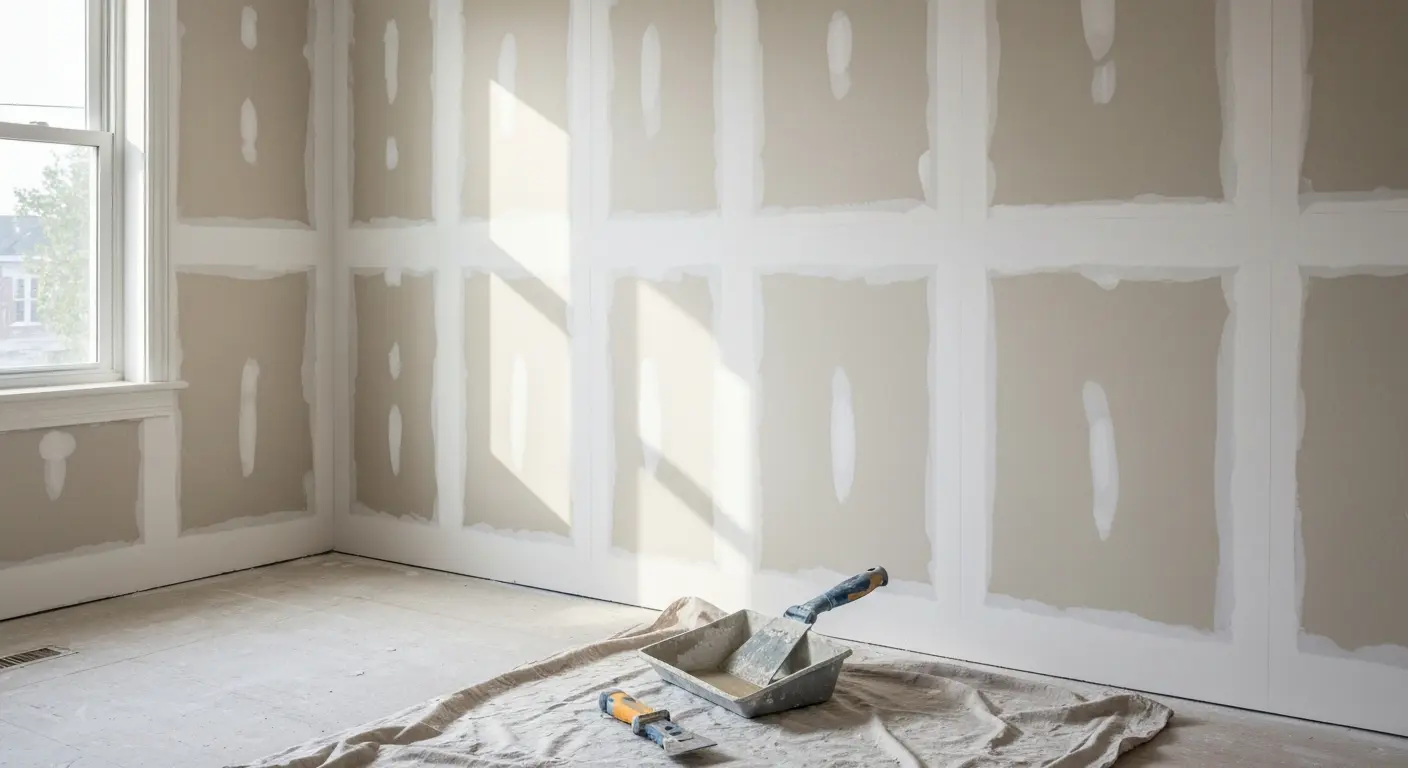 Drywall installation and finishing