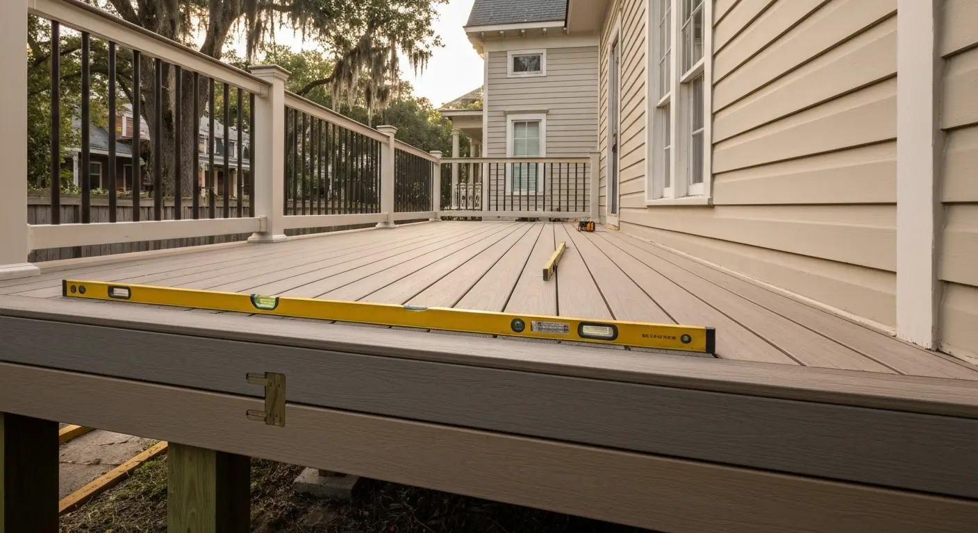 Deck project in Central City