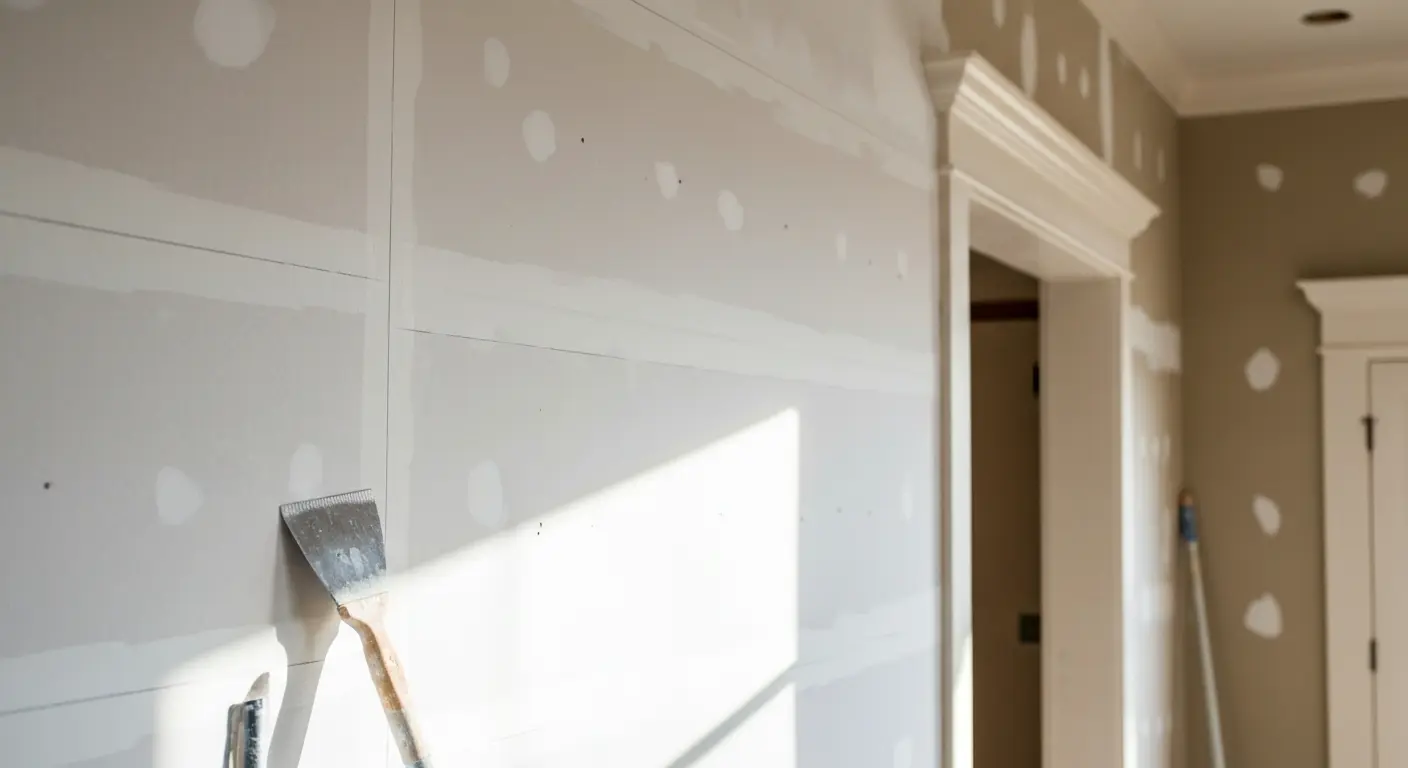 Drywall installation and finishing