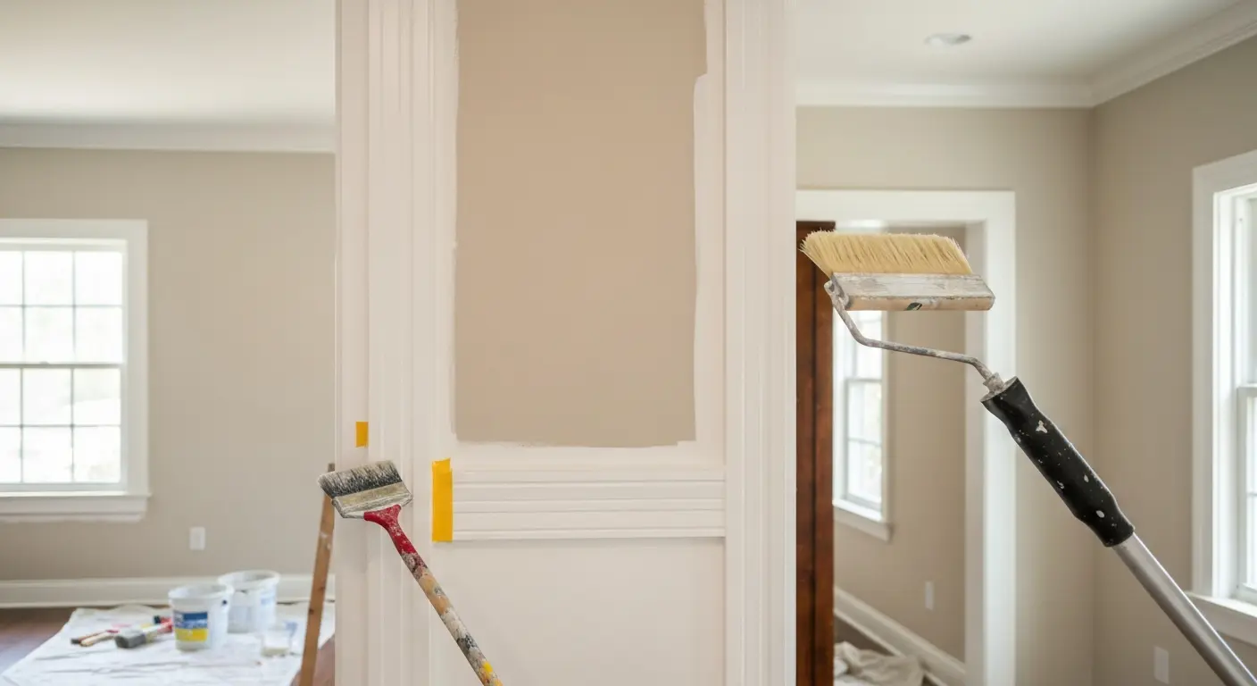 Interior painting project