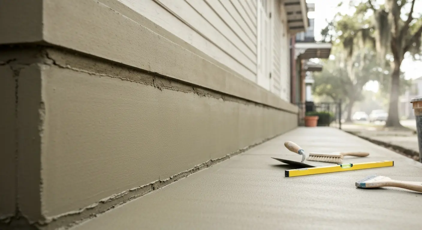 Concrete repair work