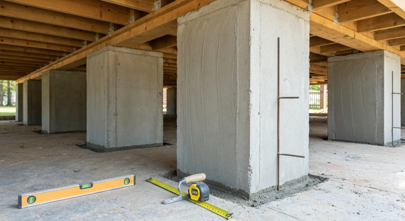 Concrete foundation work