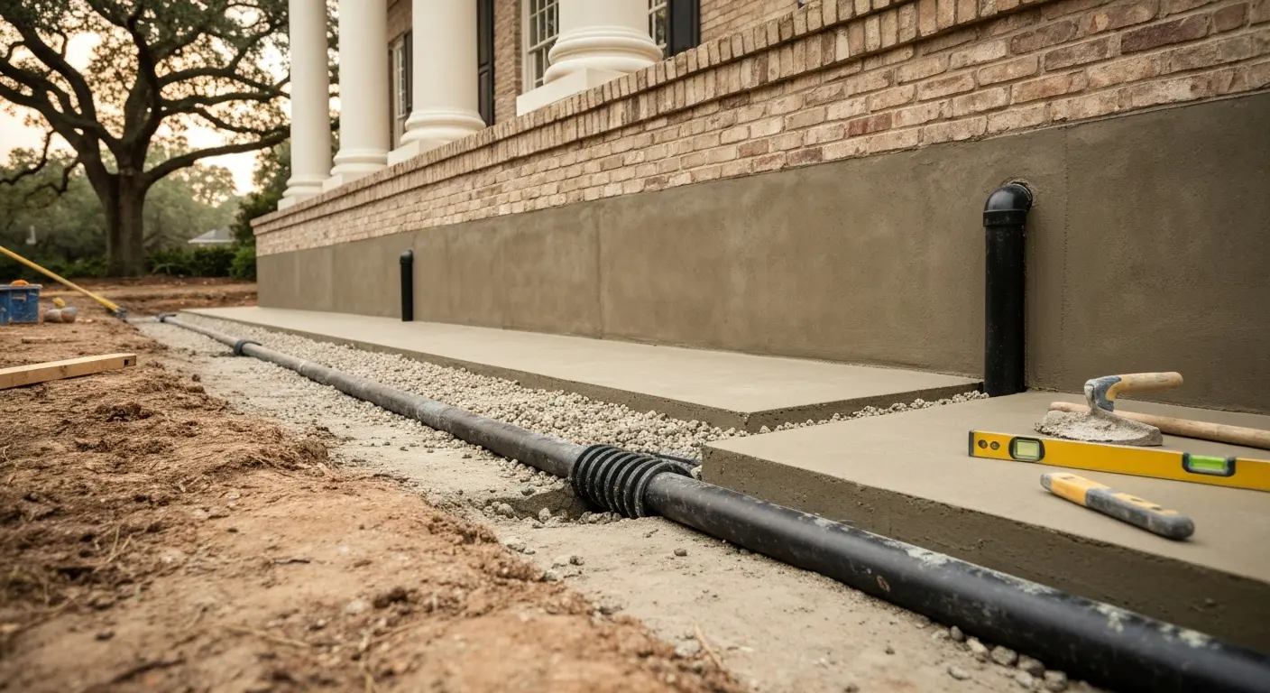 Concrete repair and drainage