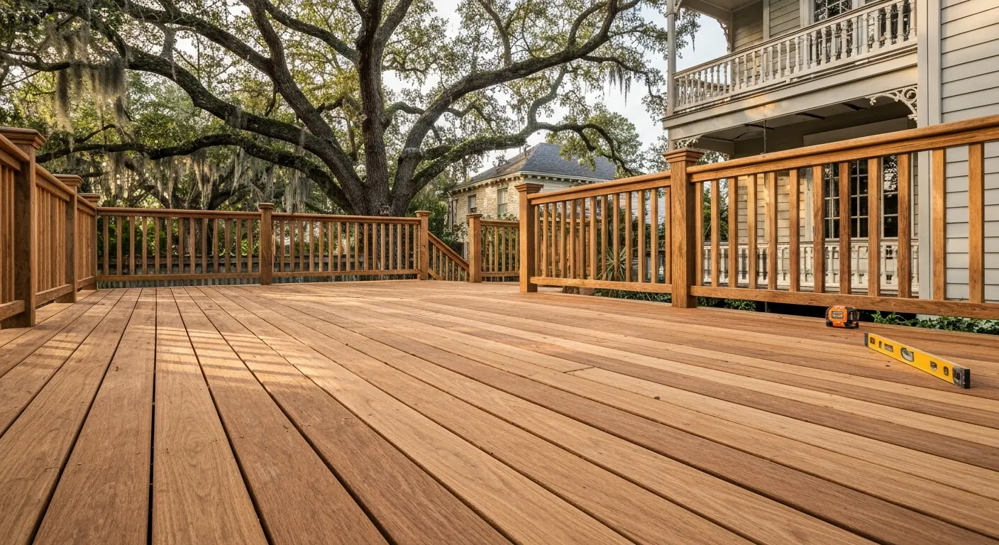 Deck builder work in Uptown