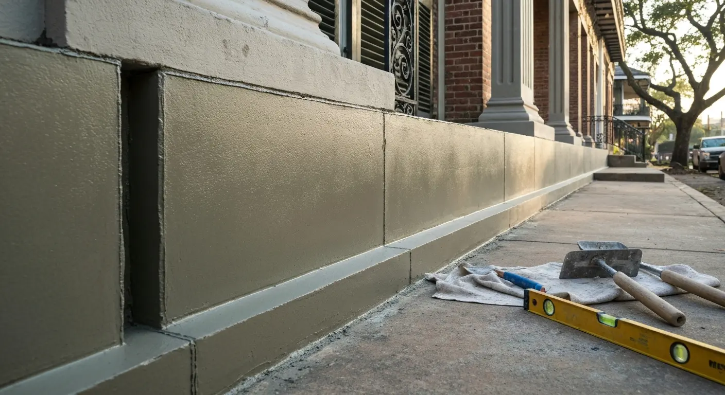 Concrete repair work
